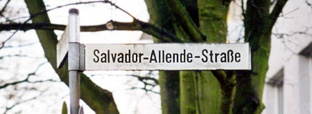 calle Salvador Allende. Bremen, Alemania
