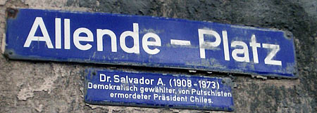 Plaza Doctor Salvador Allende. Hamburgo 