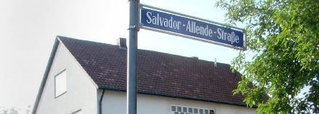 Calle Salvador Allende. Núremberg - Allende en el mundo