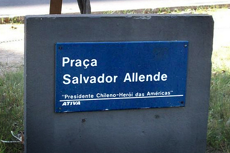 Praça Salvador Allende. Porto Alegre