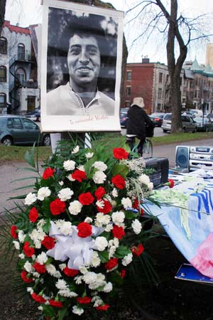 Homenaje a Víctor Jara en Canadá, Montreal