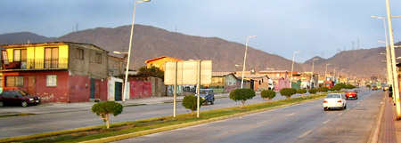 avenida Salvador Allende. Antofagasta