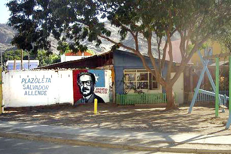 Plazoleta Salvador Allende. Población Rosario, Copiapó