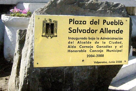 Plaza Salvador Allende. Valparaíso