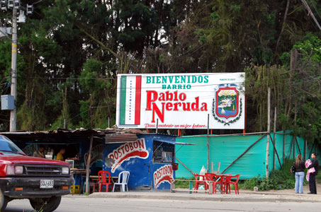 Barrio Pablo Neruda. Sibaté, Provincia de Soacha Colombia