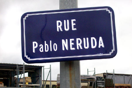 Calle Pablo Neruda. Albi, Francia 