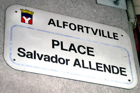 plaza Salvador Allende. Alfortville, Francia