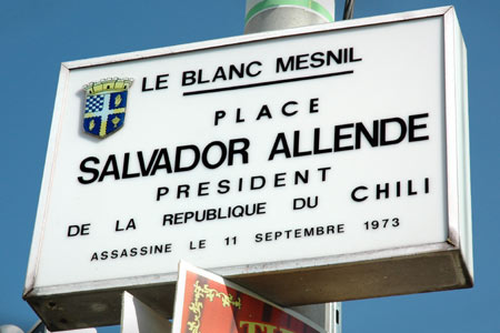 plaza Salvador Allende. Le Blanc-Mesnil, Francia