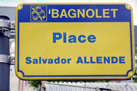 place Salvador Allende. Bagnolet, France