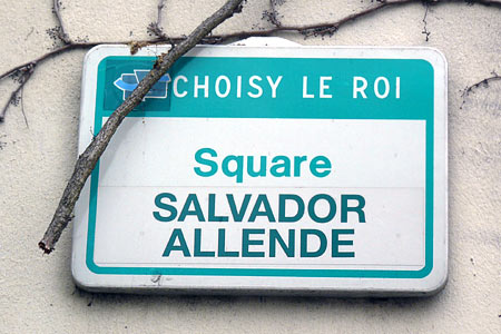 Square Salvador Allende. Choisy-le-Roi