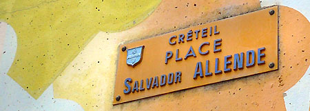 plaza Salvador Allende. Créteil, Francia