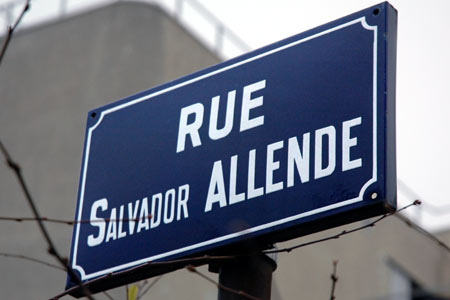 Rue Salvador  Allende. Etampes