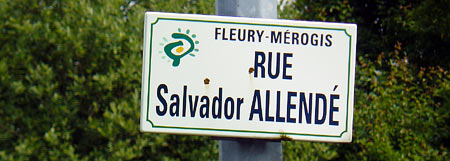 Fleury-Mérogis. Calle Salvado Allende