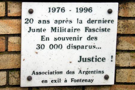 Asociación de Argentinos en Fontenay-sous-Bois