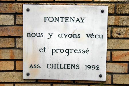 Asociación de Chilenos en Fontenay-sous-Bois