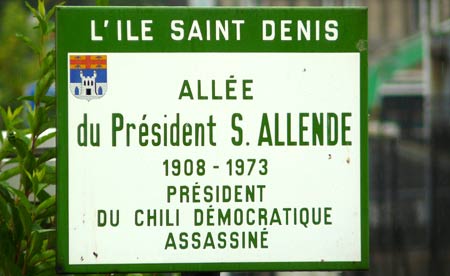 Salvador Allende. L'Île-Saint-Denis. France