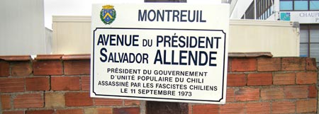 avenue Salvador Allende. Montreuil 