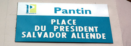 plaza Salvador Allende. Pantin, Francia