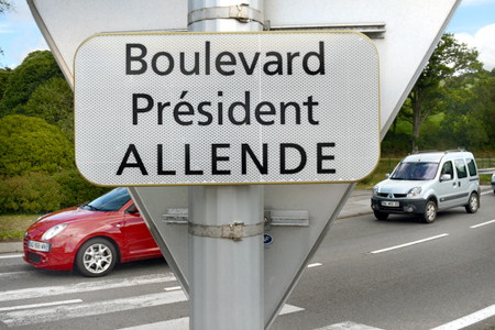 boulevard Président Allende. Quimper, France