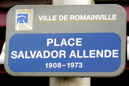 Plaza Salvador Allende. Romainville