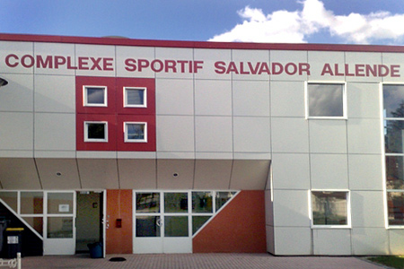 Complexe sportif Salvador Allende. Saint-Brice-Courcelles, France 