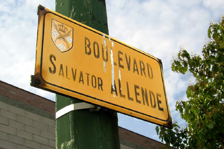 Boulevard Salvador Allende. Saint-Étienne