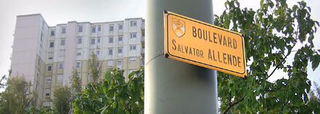 Boulevard Salvador Allende. Saint-Étienne, Francia
