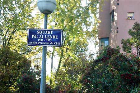 square Salvador Allende. Strasbourg, Francia