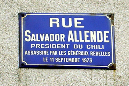 Rue Salvador Allende - Villerupt - France