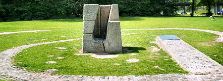 Monumento a Salvador Allende. Amsterdam, Holanda