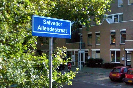 calle Salvador Allende. La Haya, Holanda
