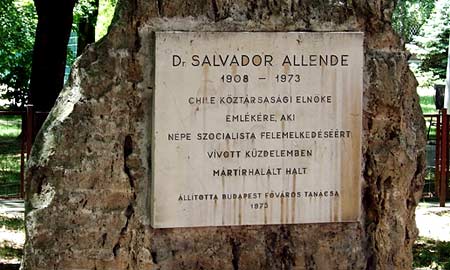monumento Allende, Budapest