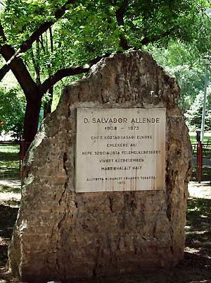 Salvador Allende, Hungría