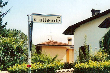 Via Salvador Allende. Arluno - Italia