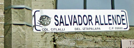 Calle Salvador Allende,Colonia Citlalli, Delegación Iztapalapa, México, D. F.