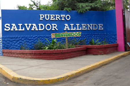 Puerto Salvador Allende. Managua, lago Xolotlán 