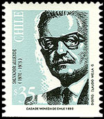 Salvador Allende, Chile 1990