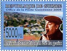 République de Guinée, Pablo Neruda, prix international de la paix. 2008