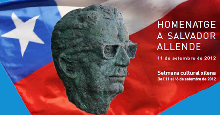 Homenatge de Barcelona a Salvador Allende 