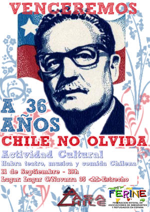 11 septiembre - Salvador Allende. España