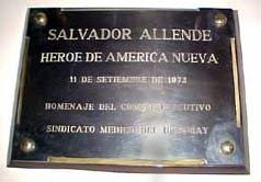 Salvador Allende - Montevideo, Sindicato Médico